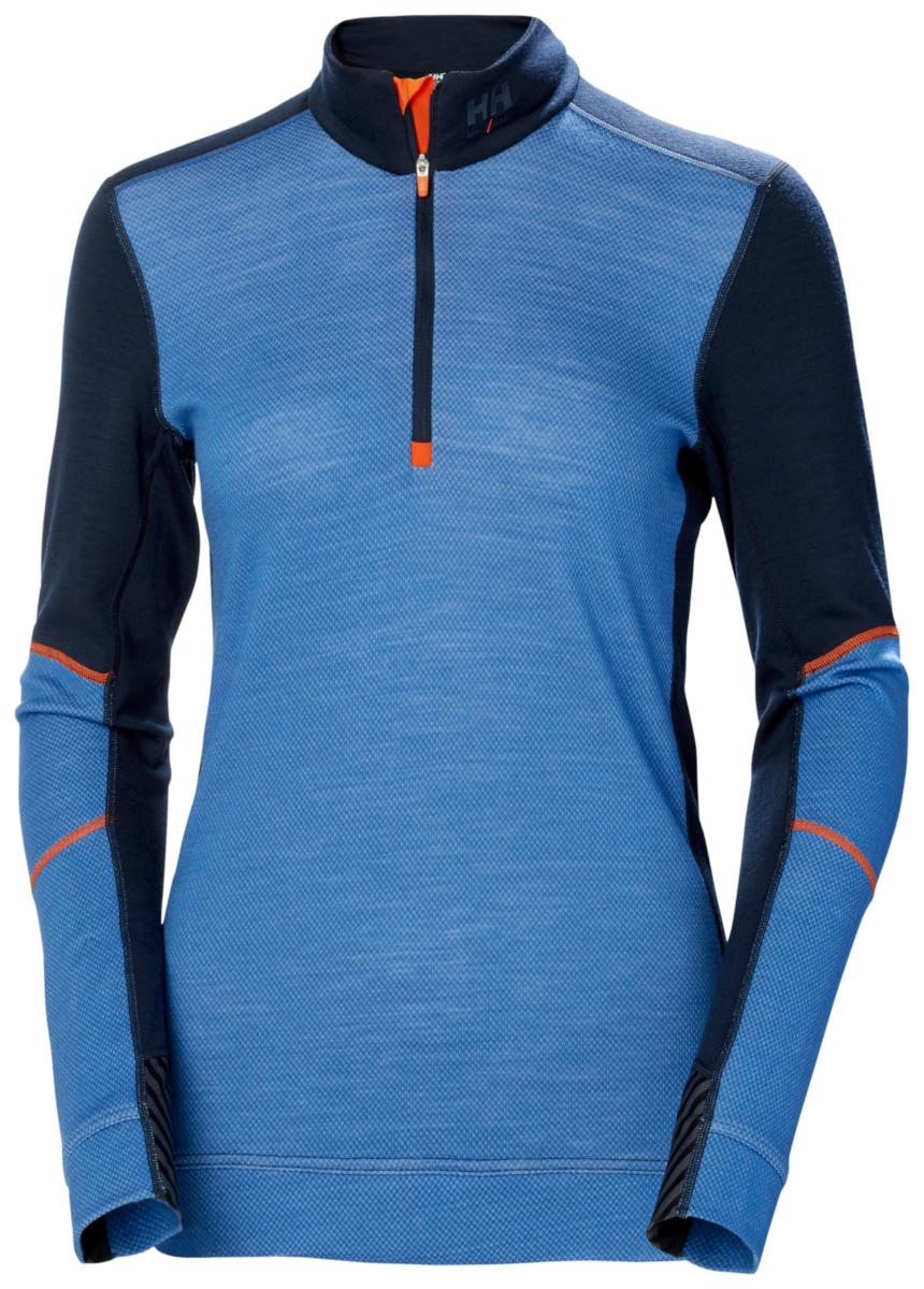 Undertröja Helly Hansen Lifa Merino 75210 - LIFA MERINO HALVZIP DAM MA XS HELLY HANSEN 75210-595-XS