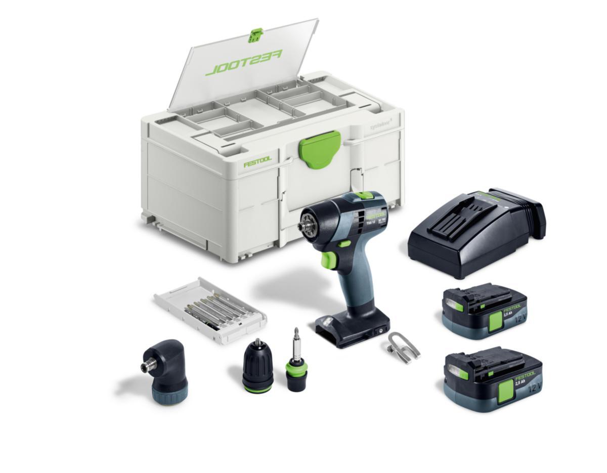Skruvdragare Festool TXS 12 2,5-Set - SKRUVDRAGARE TXS 12 2,5-SET FESTOOL 576874