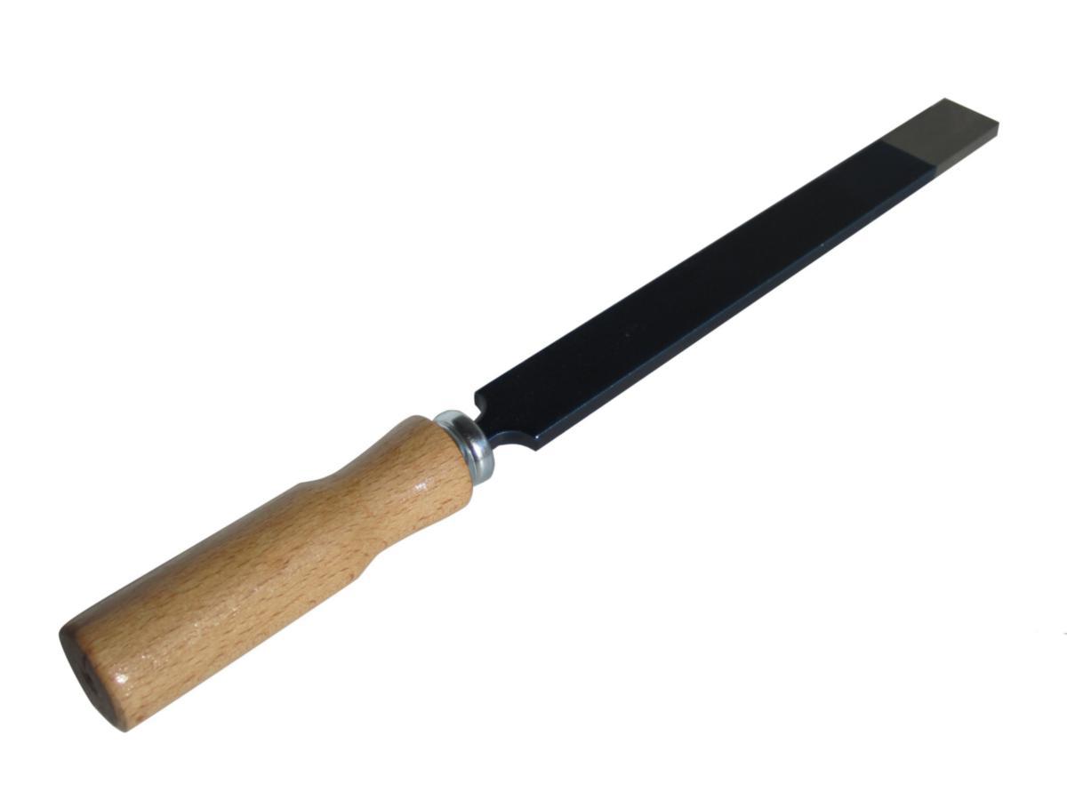 Planskavstål - PLANSKAVSTÅL MED TRÄSKAFT BLADLÄNGD 250MM. BREDD 25MM