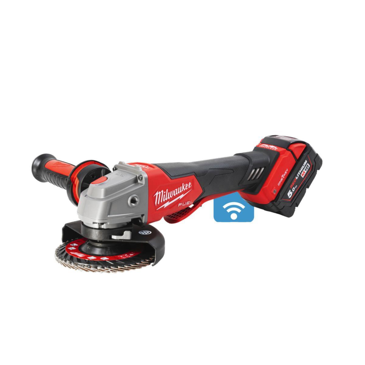 Vinkelslipmaskin Milwaukee M18 ONEFSAG125XPDB-502X - VINKELSLIP M18 FSAG125XPDB502X MILWAUKEE 4933478435