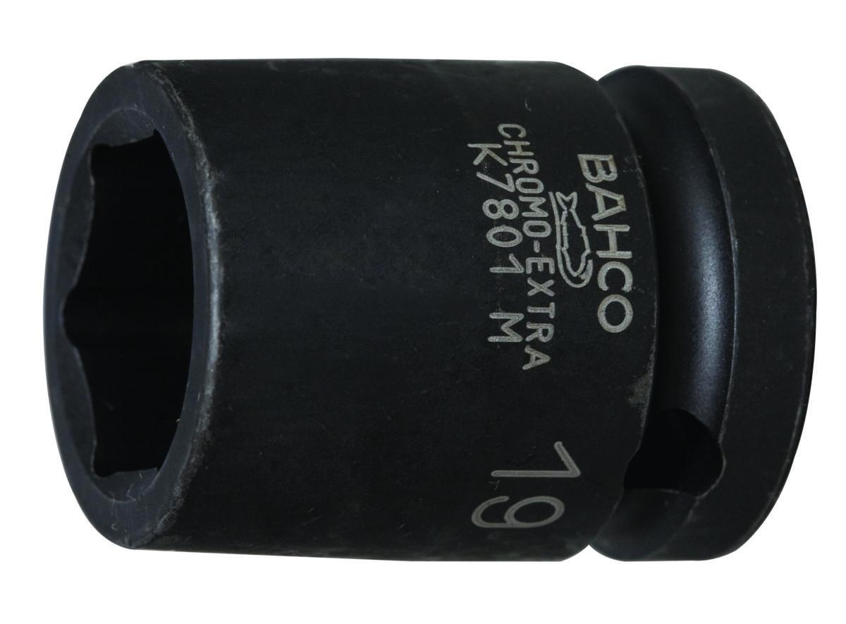 Krafthylsa Bahco K7801M - KRAFTHYLSA 1/2"X17MM KORT 38MM BAHCO K7801