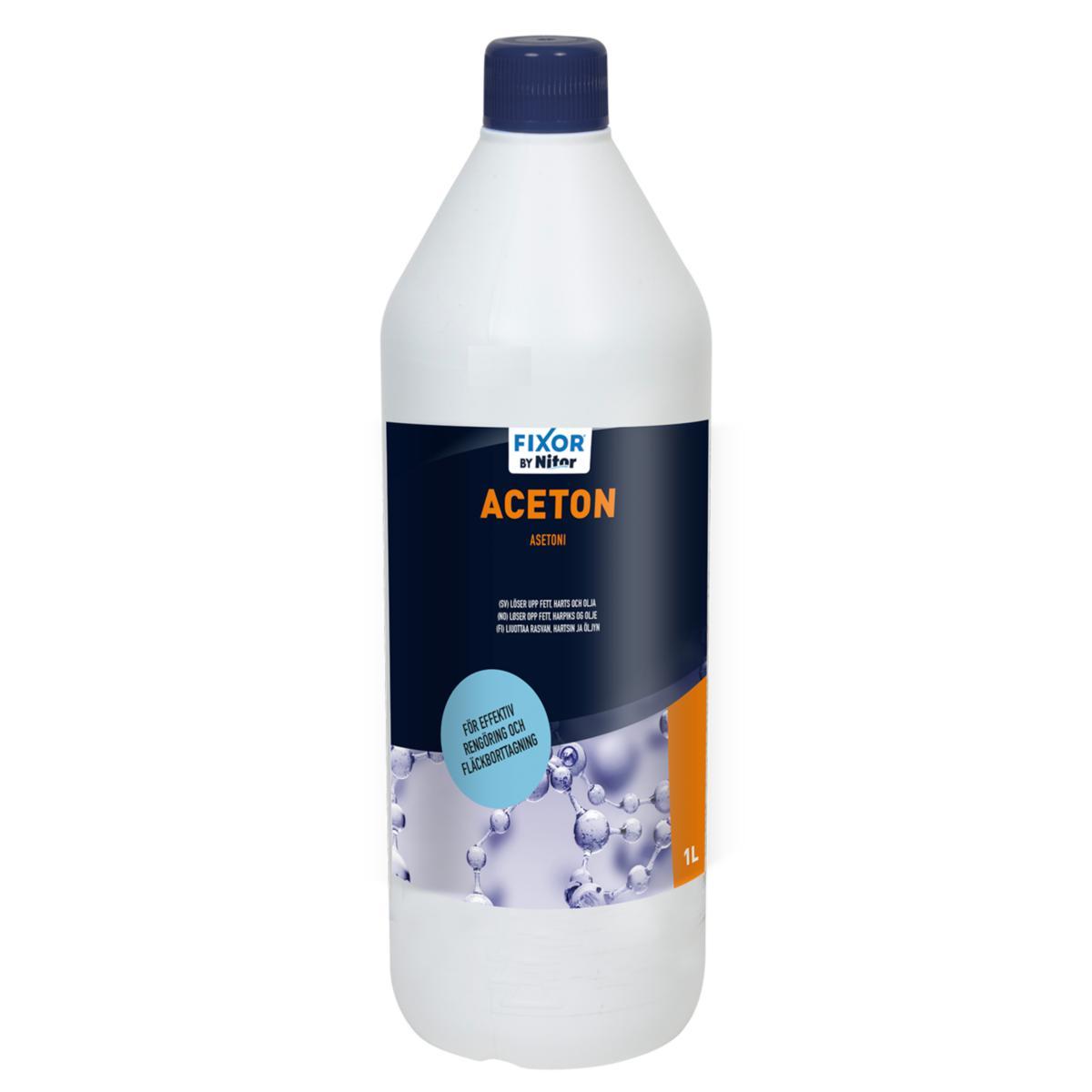 Lösningsmedel Nitor Aceton - LÖSNINGSMEDEL ACETON NITOR 5 L 