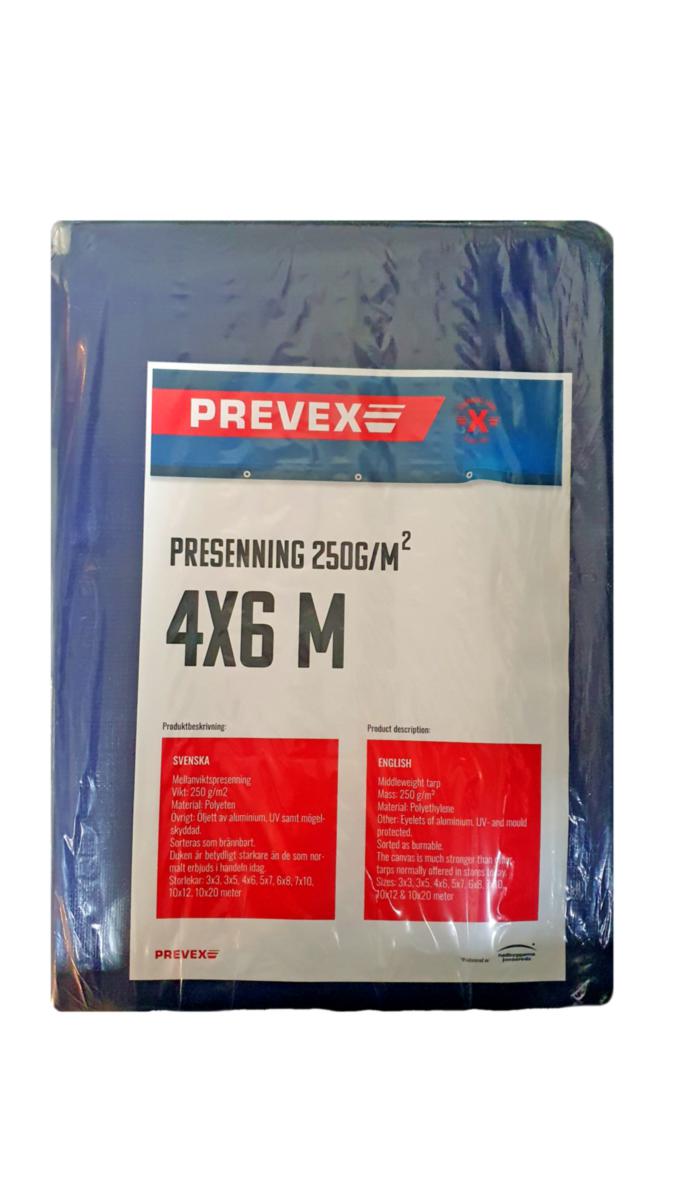 Presenning Prevex 250g - MELLANVIKTSPRESENNING PREVEX 5X7M 250G/M2