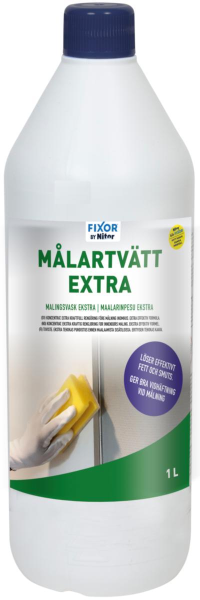 Rengöringsmedel Nitor målartvätt Extra - RENGÖRINGSMED NITOR MÅLARTVÄTT EXTRA 1 LITER 240080