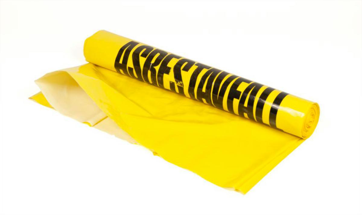 Sopsäck asbest - SOPSÄCK PLAST ASBEST GUL 240L TRYCK ASBESTAVFALL G240ASB