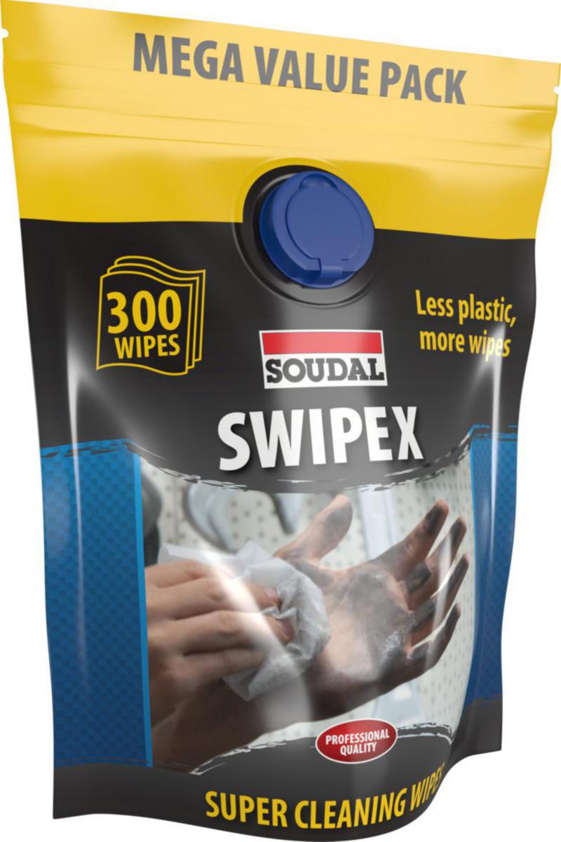Tvättservetter Soudal Swipex - SWIPEX CLEANING WIPES 300 SOUDAL 158898