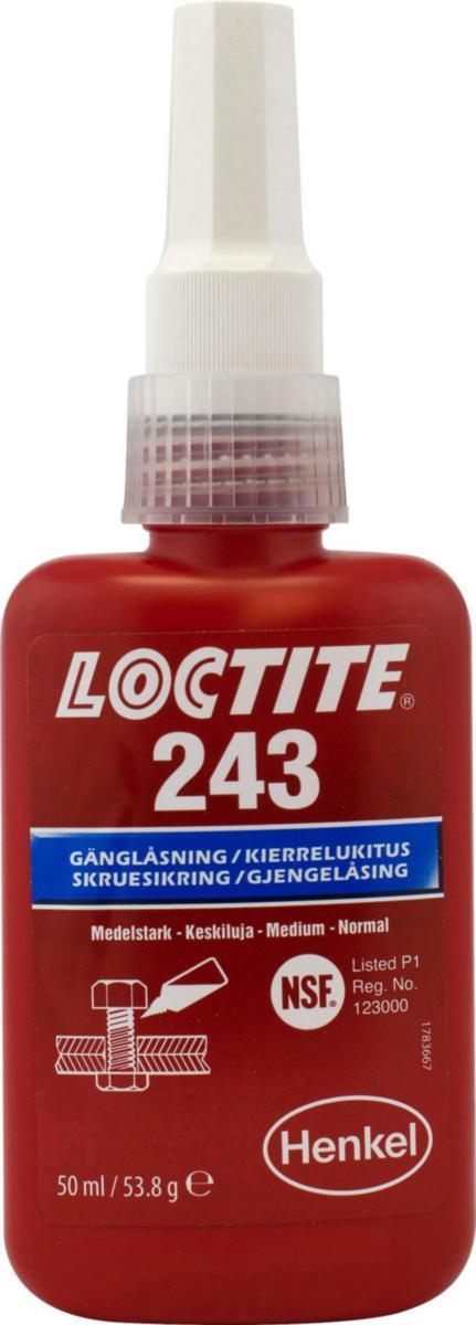 Gänglåsning Loctite® 243 - GÄNGSÄKRING NORM OLJA 10ML 243 HENKEL-9 1335839
