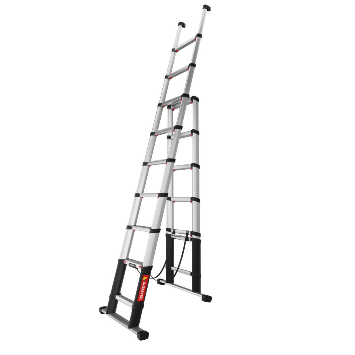 Teleskopisk kombistege Telesteps - KOMBISTEGE 3.0 M TELESTEPS 72430-681