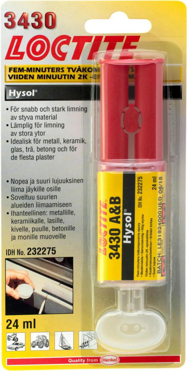 Snabbepoxy Loctite® 3430 - SNABBEPOXY 3430 24ML DUBBEL LOCTITE 232275