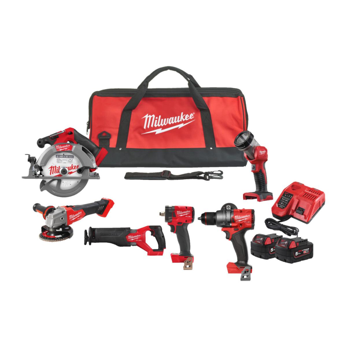 Kombikit Milwaukee M18 FPP6H3-502B - KOMBIKIT M18 FPP6H3-502B MILWAUKEE 4933498659