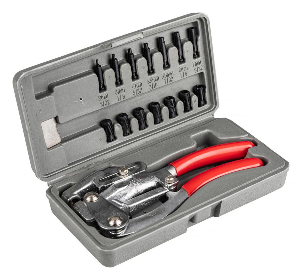 Hålpunch-set PELA - HÅLPUNCH SET 2-7MM PELA 513486