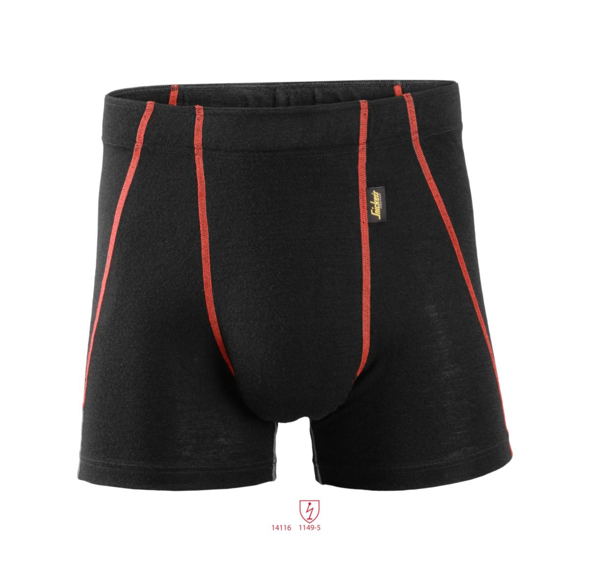 Boxerkalsong Snickers 9464 Protec - BOXERKALSONG SN 9464-0400 SVA ULL PROTEC STL S