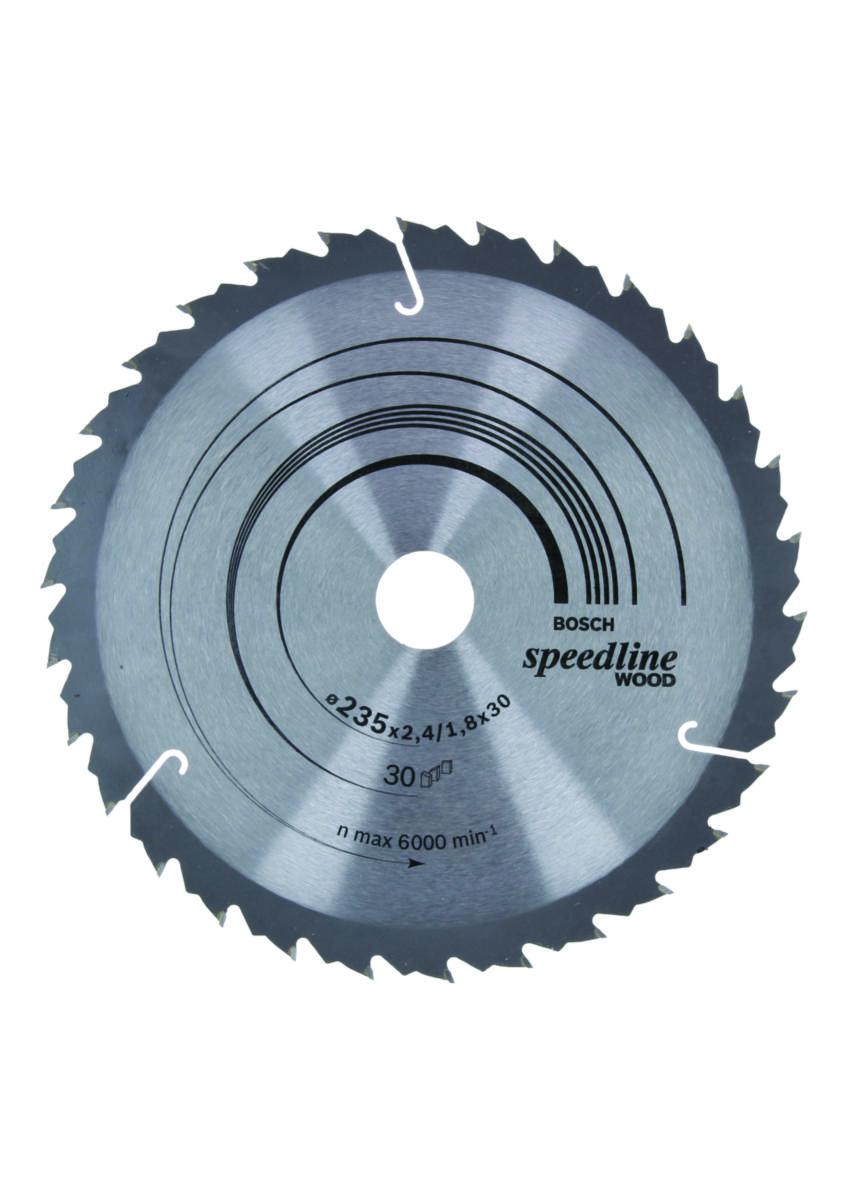 Sågklinga Bosch Trä för cirkelsåg - CIRKELSÅGKL 235X30/25X2.6 30T BOSCH 2608640807