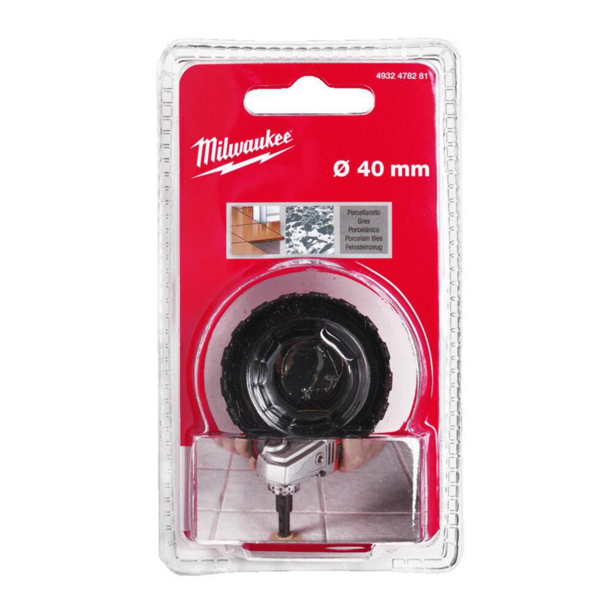Diamantborr Milwaukee för Vinkelslip - DIAMANTBORR MILWAUKEE M14 40MM