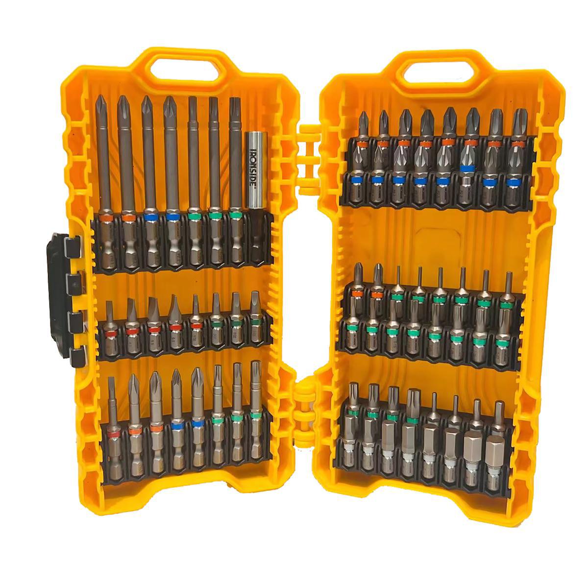 Bitssats Ironside 72 delar - BITSSATS IRONSIDE 72 DEL 25, 50, 75MM BITS 203181