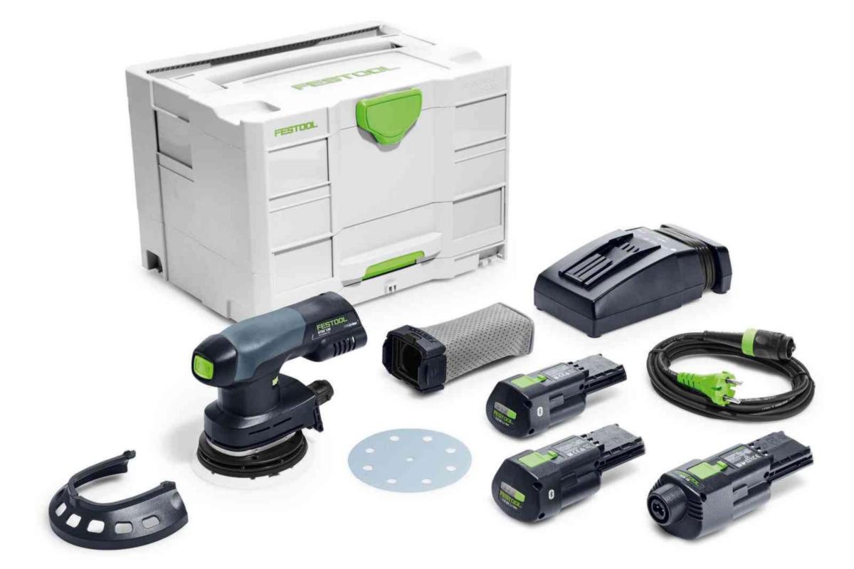Excenterslipmaskin Festool ETSC 125 3.0 I-Set - EXCENTERSLIP FESTOOL ETSC 125 3,0 I-SET