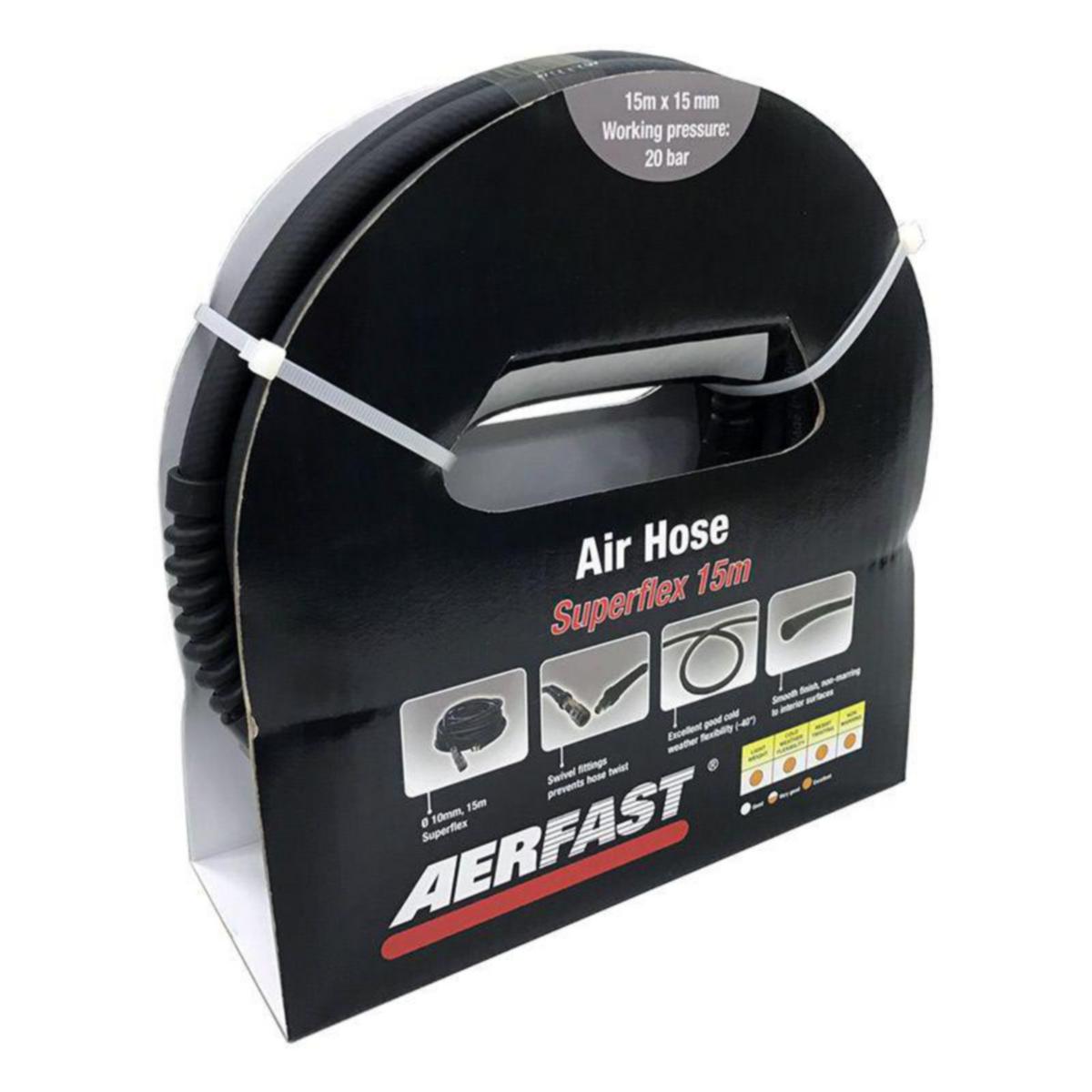 Slangsats Aerfast AFL0035 - SLANGSATS 10MM X 15M GUMMI KOPPL. 50/PALL AERFAST AFL0035