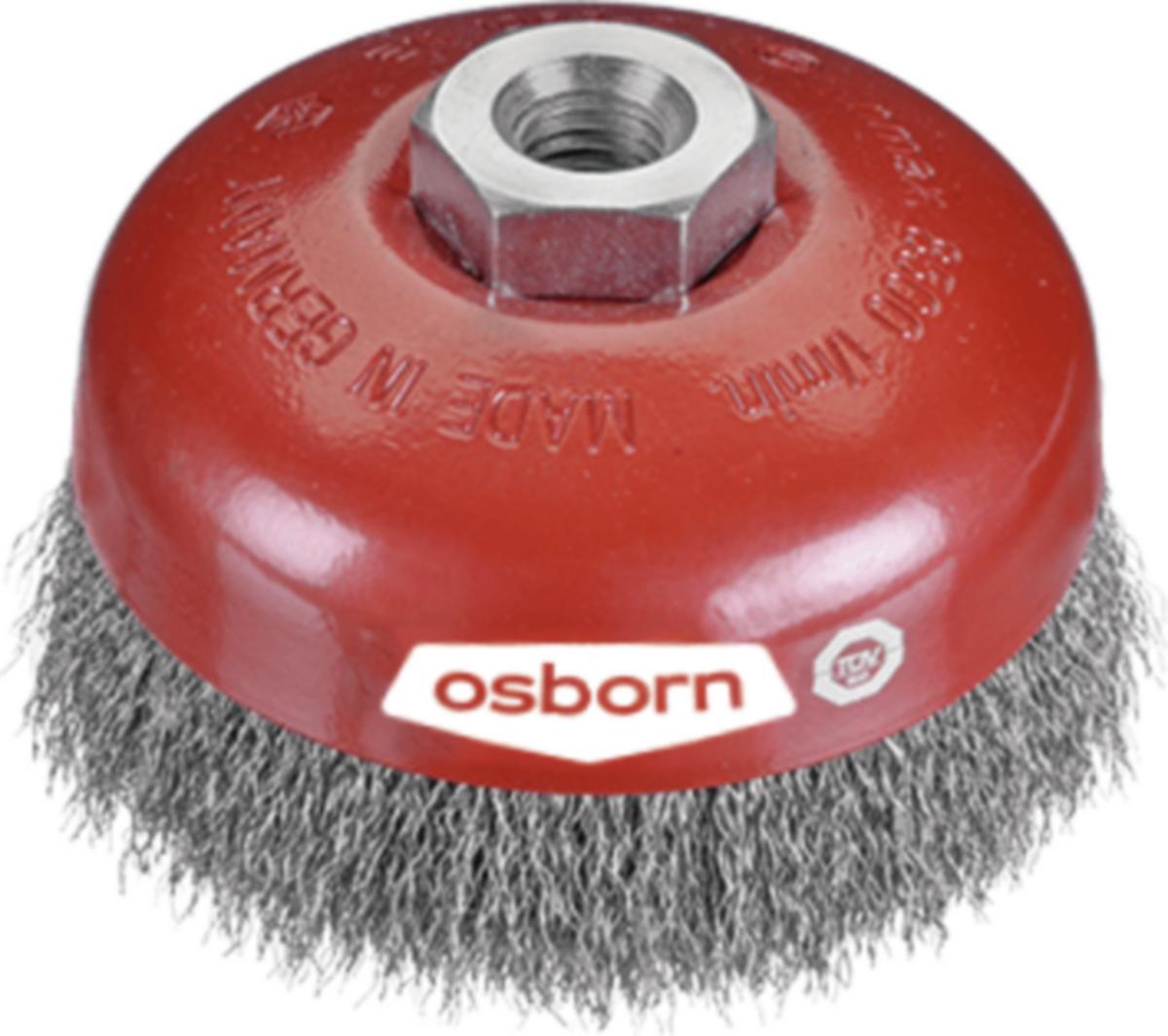 Axialborste Osborn Superior, Krusad tråd - AXIALBORSTE M14 OSBORN D100/M14 0.30 STÅLTRÅD