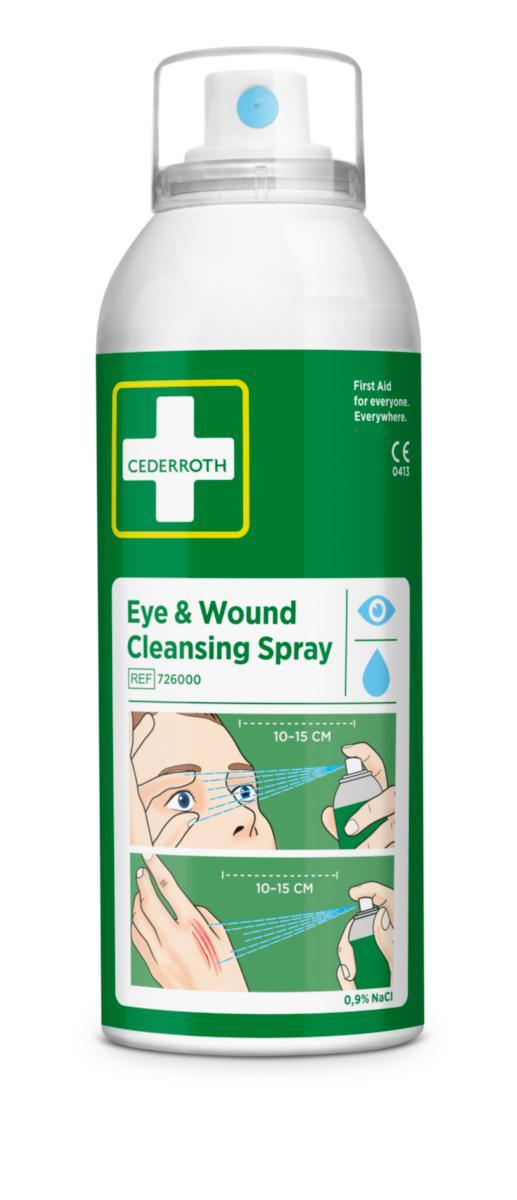 Cederroth Eye Wound Cleansing Spray 726000 - ÖGONDUSCH/SÅRTVÄTT SPRAY 150ML CEDERROTH 726000
