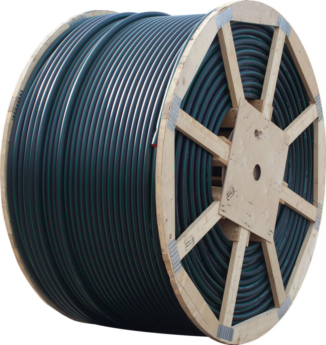 Opto LF Kabelskyddsrör - OPTORÖR 32/26 LF 800M MÄRKT A OPTO GRÖN STRIPE TRUMMA