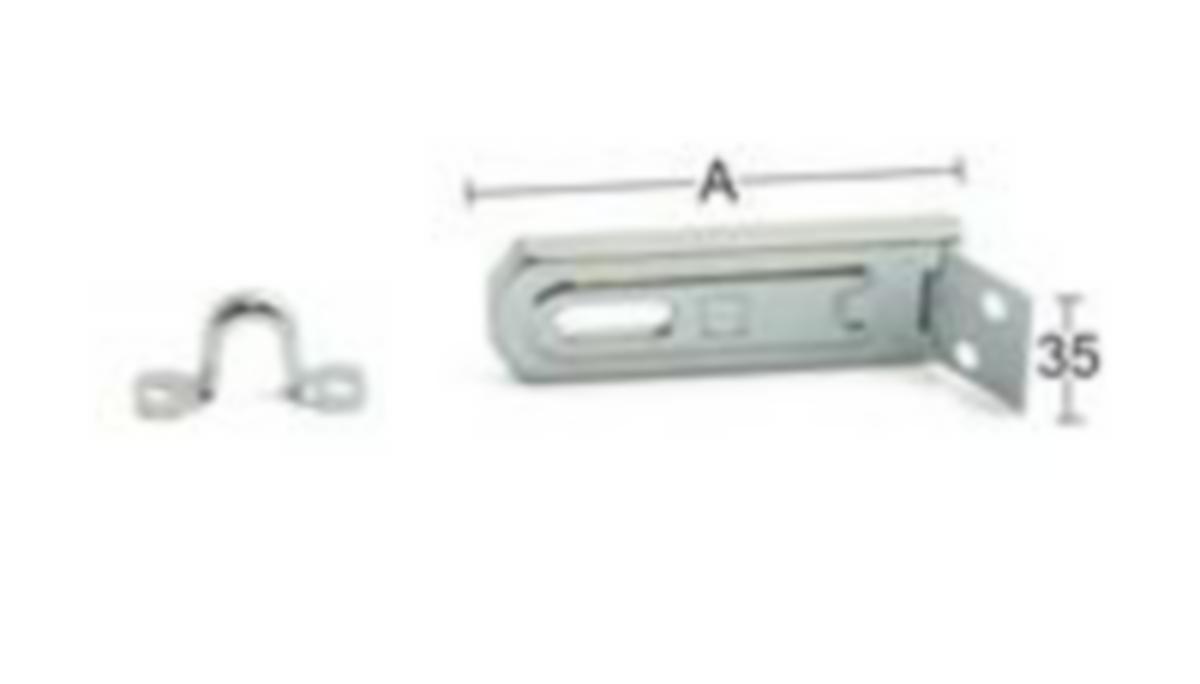 Ledhasp 100 - LEDHASP 100-80 FZB FÖR HÄNGLÅS ABUS SB