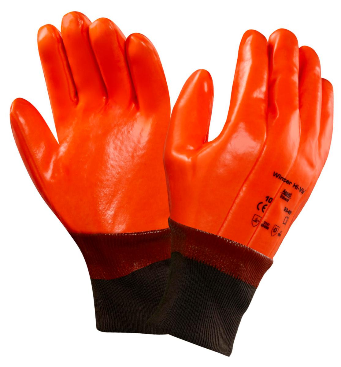 Vinterhandske Ansell HI-VIZ 23-491 - VINTERHANDSKE ANSELL HI-VIZ 23-491 STL 10