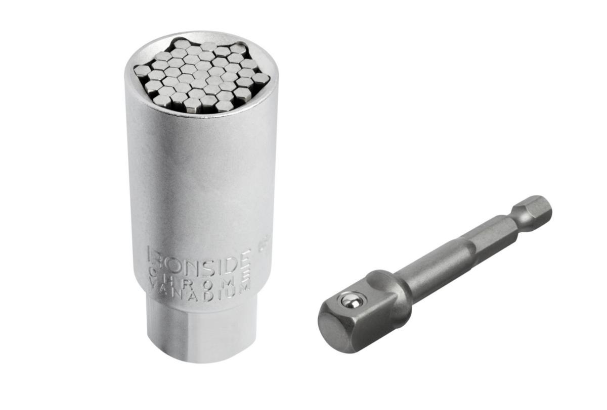 Universalhylsa Ironside - UNIVERSALHYLSA 3/8" 9-21MM INK ADAPTER IRONSIDE 102191