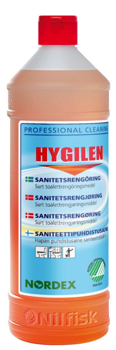 Sanitetsrengöring Nordex Hygilen - SANITETRENGÖRING HYGILEN 1 L SVANENMÄRKT NILFISK 62533321