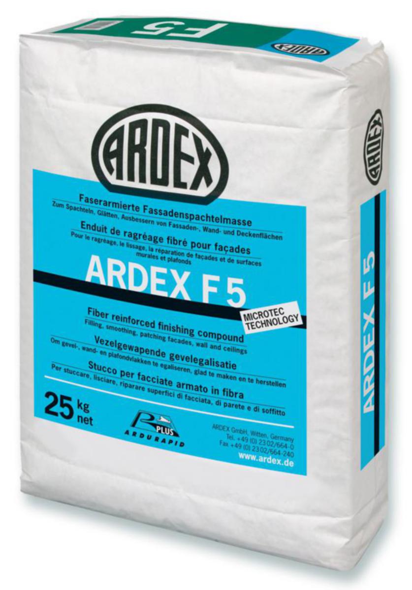 Universalspackel Ardex F 5 - UNIVERSALSPACKEL ARDEX F5 VITT INNE/UTE 5 KG 56147