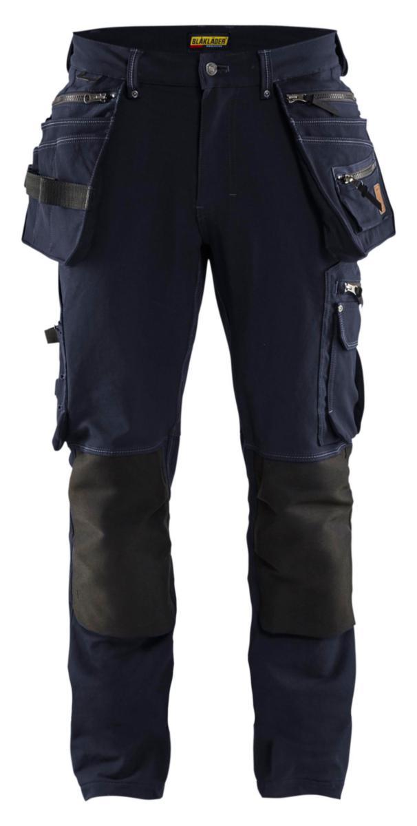 Midjebyxa Blåkläder 1998-1644 - CRAFTSMAN TROUSER 4-WAY STRETC MA/SV C152 199816448699C152