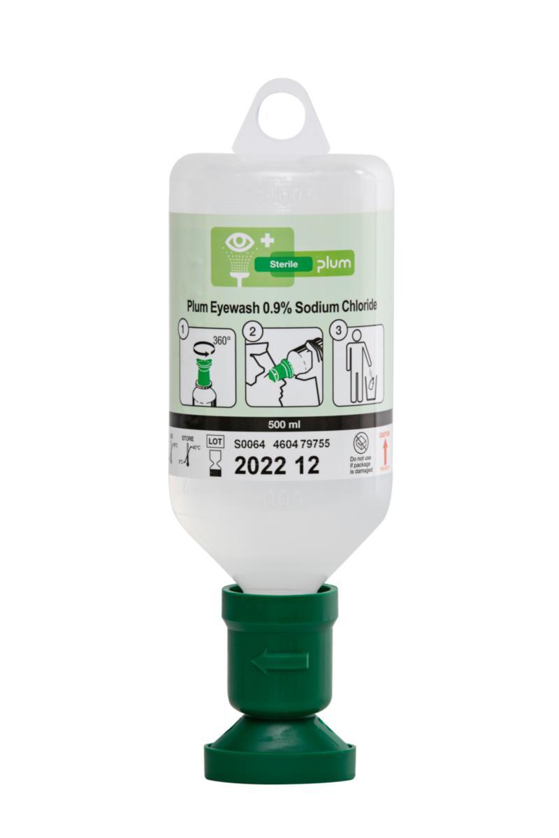 Ögonsköljsflaska Plum 4604 o 4691 natriumklorid - ÖGONSKÖLJSFLASKA PLUM 4604 500ML