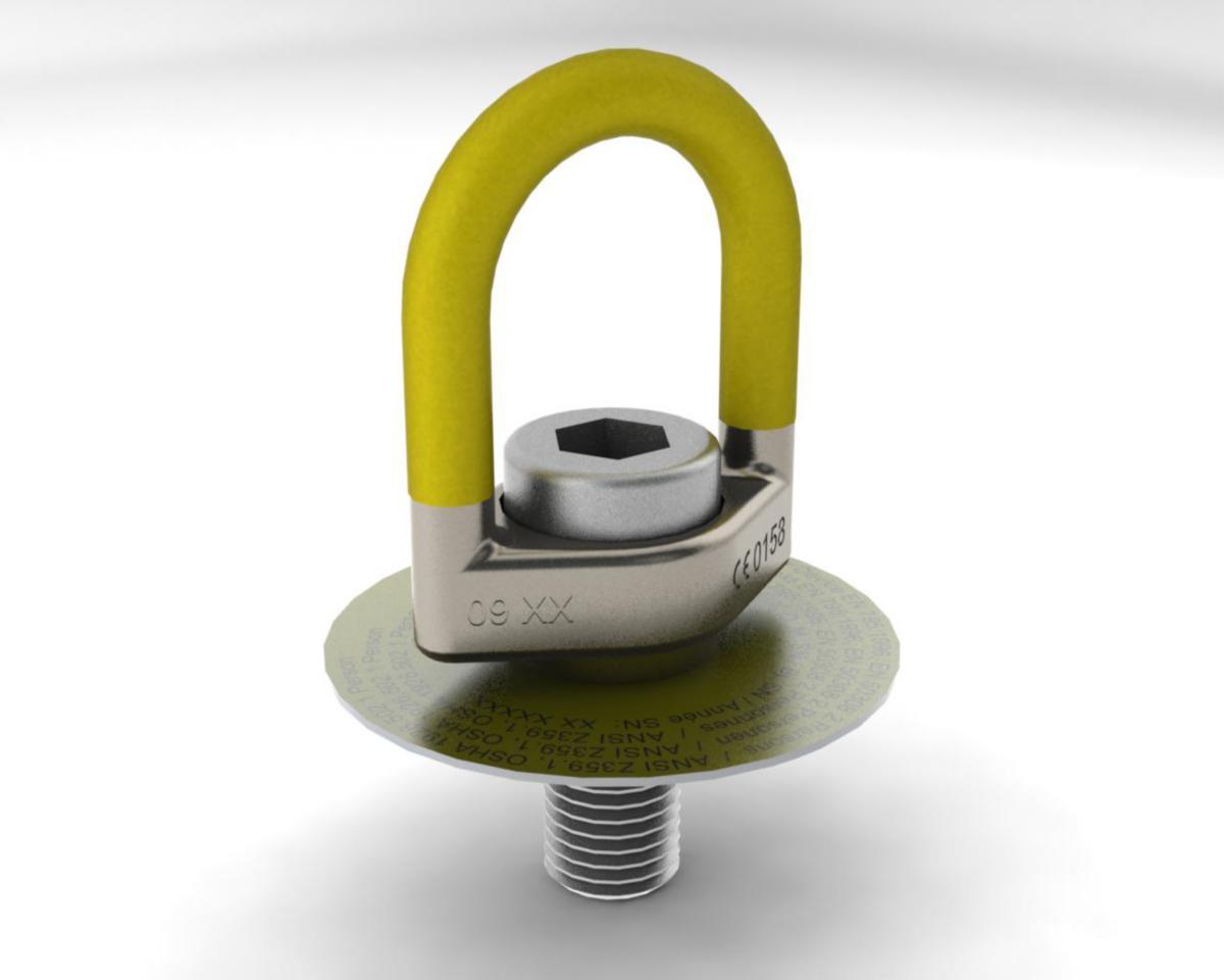 Förankringspunkt Söll Turn Eye - FÖRANKRINGSPUNKT FAST TURN EYE SÖLL 26086 ROTERBAR M12 2PERS