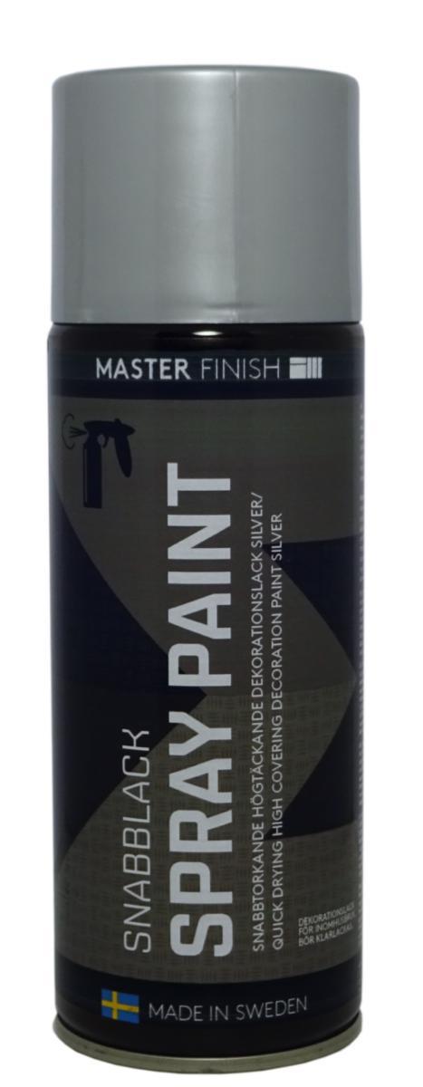 Sprayfärg Snabblack Master - SPRAYFÄRG SILVER 1013 MASTER 11013