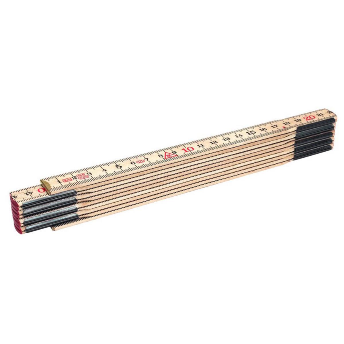 Måttstock Hultafors 59 trä - TUMSTOCK TRÄ MM 2M 59-2-10 HULTAFORS 100005