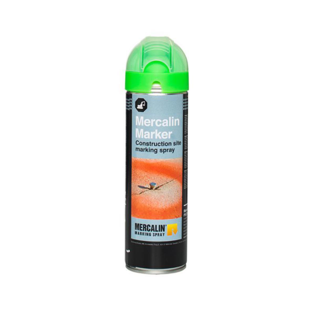 Mercalin Marker - MARKÖRFÄRG GRÖN FLUOR 500 ML MERCALIN 476114030