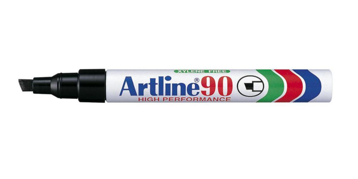 Märkpenna Artline 90 - MÄRKPENNA 90 SVART 2-5MM SPETS ARTLINE ART009002