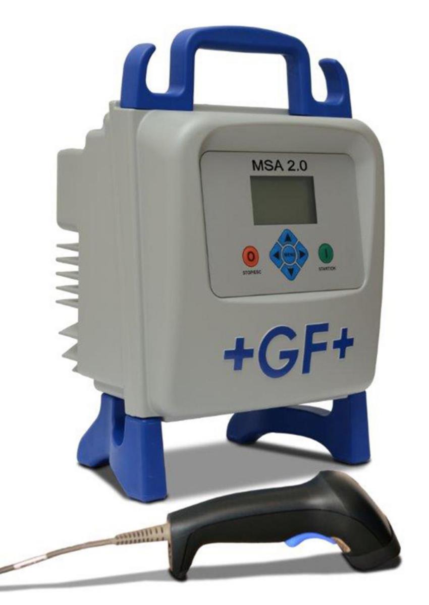 MSA 2.0 Elsvetsmaskin, GF - GF EL-SVETSAUTOMAT MSA 2.0 HANDSCANNER