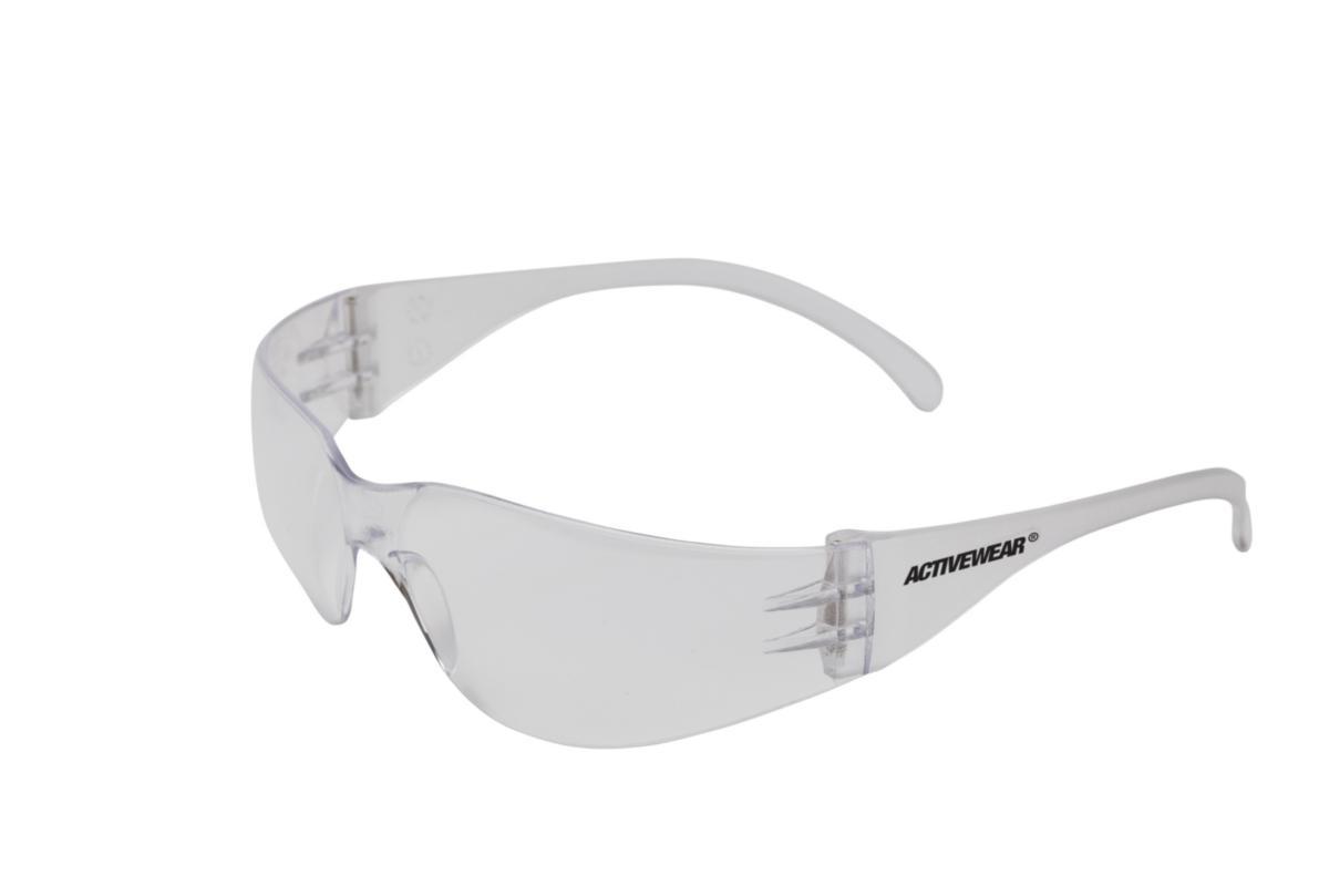 Skyddsglasögon Activewear Mission 4020S - SKYDDSGLASÖGON AW4020S MISSON KLAR  HC/AF F SMALT ANSIKTE