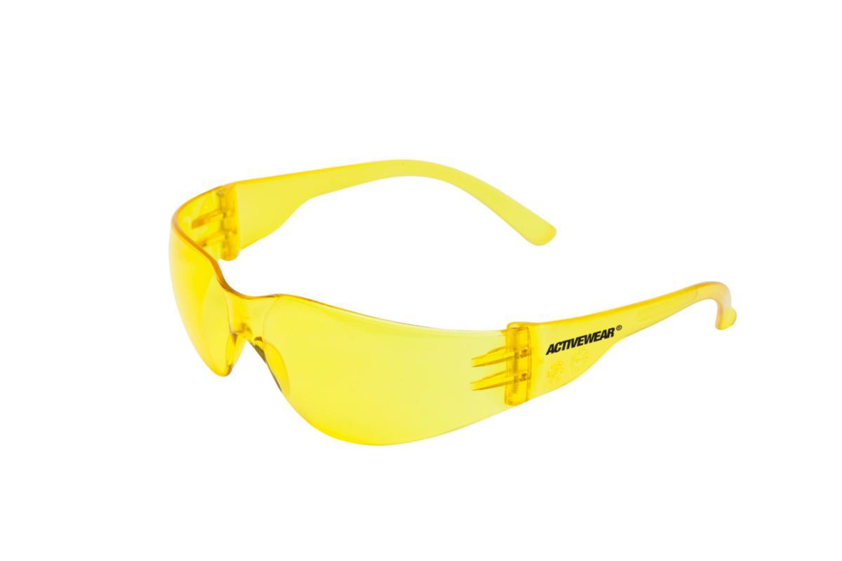 Skyddsglasögon Activewear Mission 4020S - SKYDDSGLASÖGON AW4020S MISSON GUL HC/AF F SMALT ANSIKTE