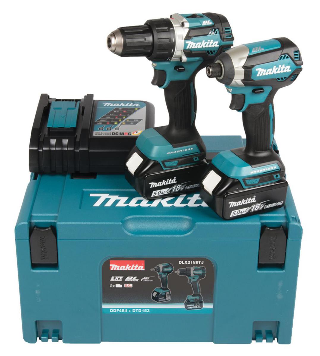 Kombikit Makita DLX2189TJ - KOMBOKIT 18V DLX2189TJ MAKITA DLX2189TJ