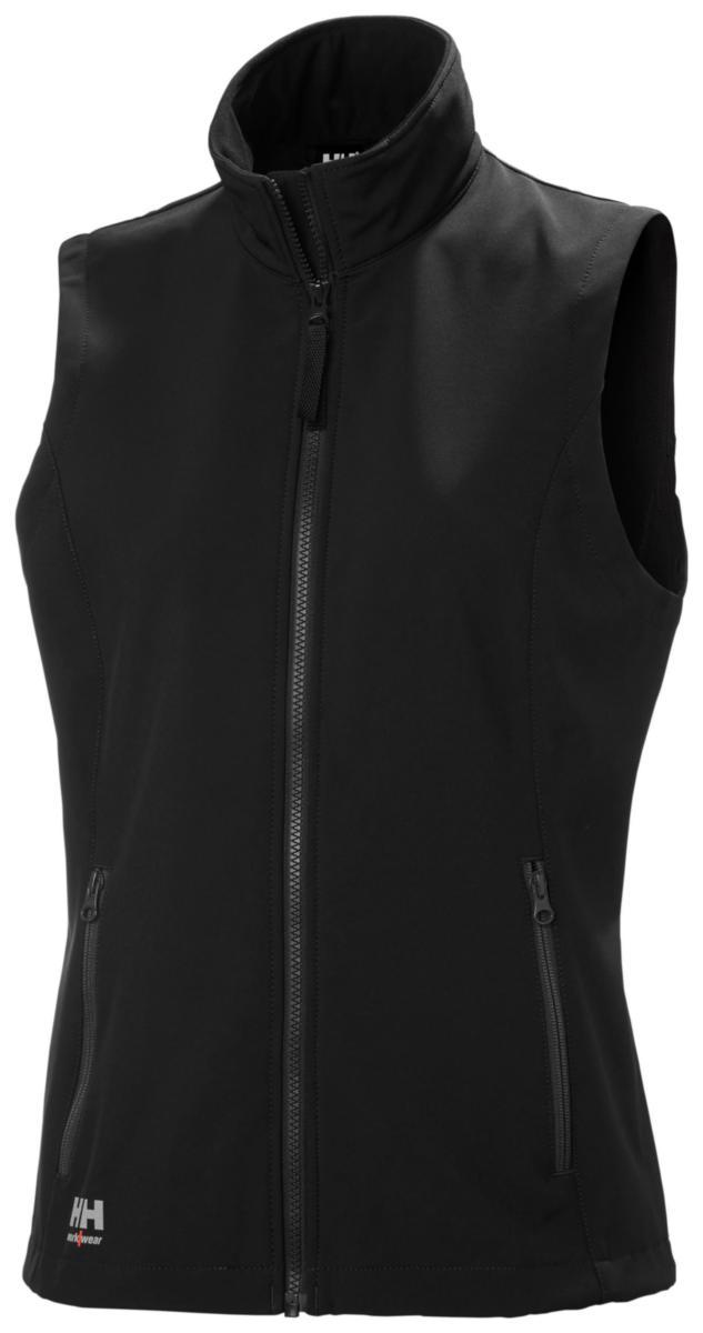 Softshellväst Helly Hansen 74242 Manchester Dam - SOFTSHELLVÄST HH 74242-990 SVART MANCHESTER DAM STL M