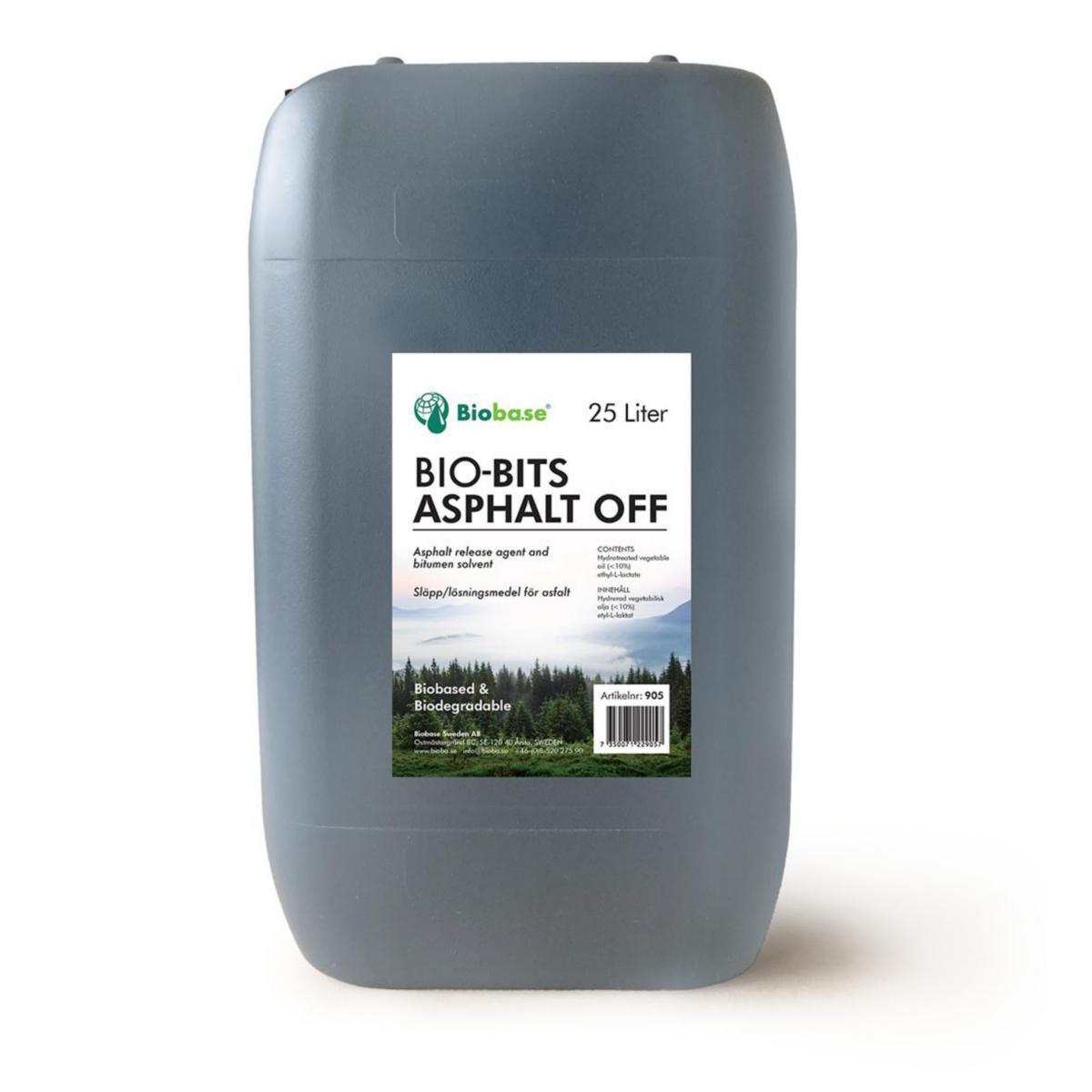 Asfaltlösare BIO-BITS Asphalt off - BIO-BITS ASPHALT OFF ASFALTSLÖSARE FOSSILFRI 25L