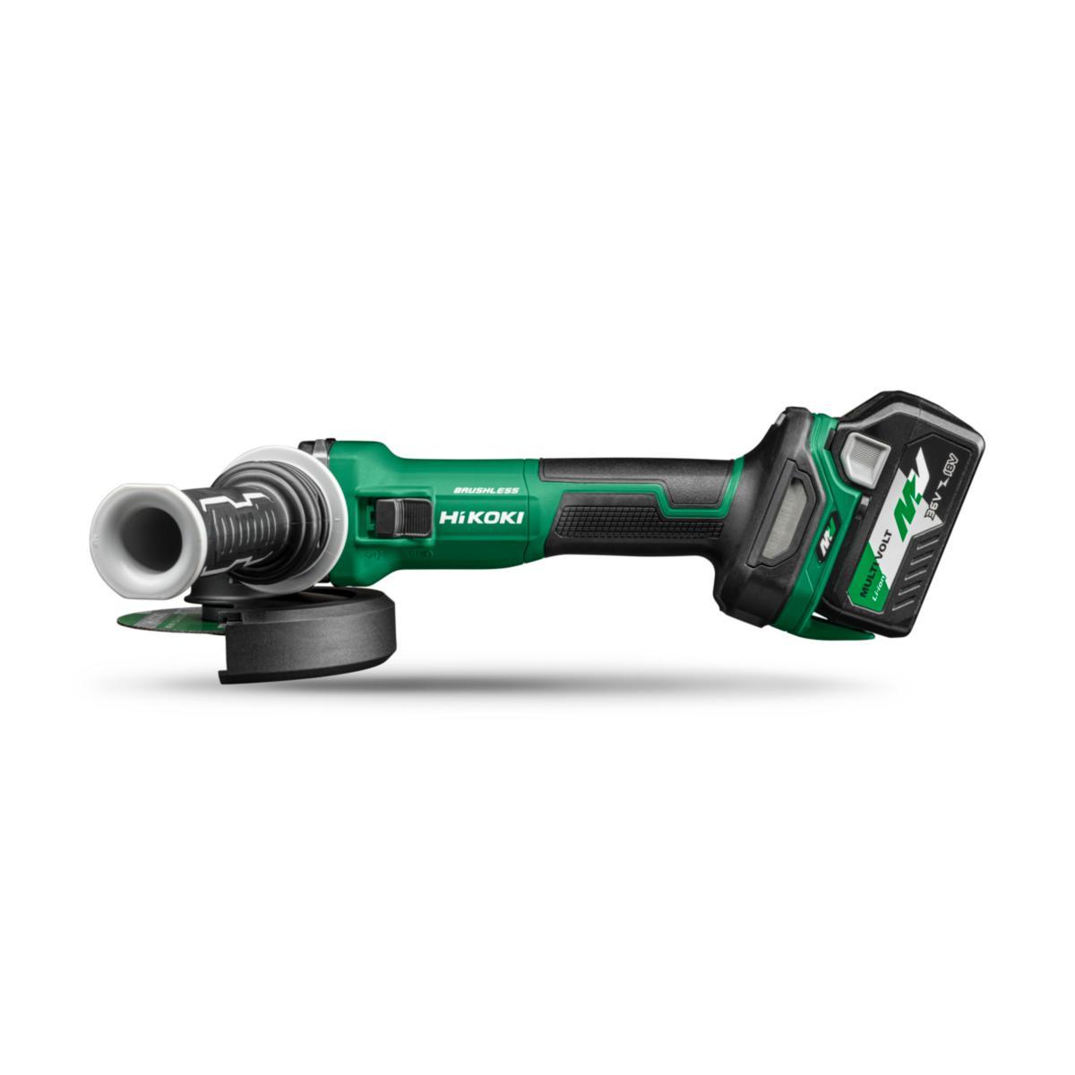 Vinkelslipmaskin HiKOKI G3613DVE - VINKELSLIP G3613DVE 2,5AH HSC HIKOKI 36V MV 2X2,5AH/LADDARE