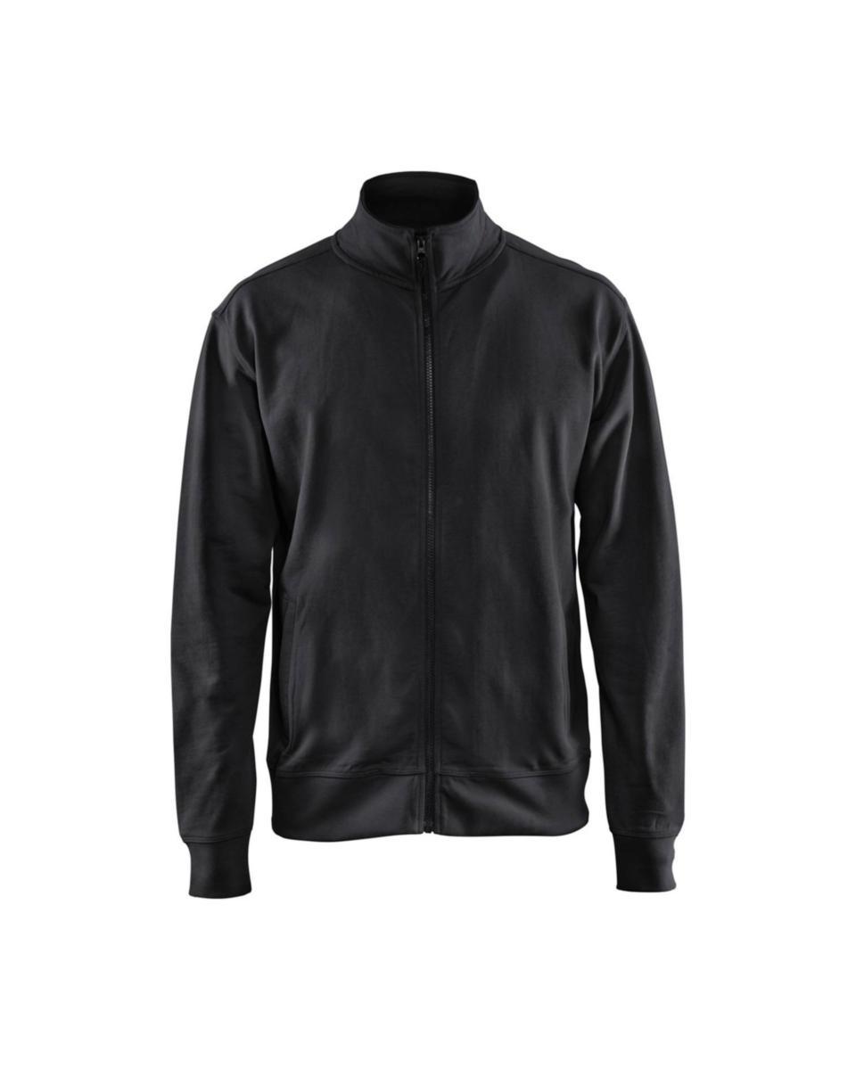 Sweatshirt Blåkläder 3371-1158 - TRÖJA MED DRAGKEDJA SVART L BLÅKLÄDER 337111589900L