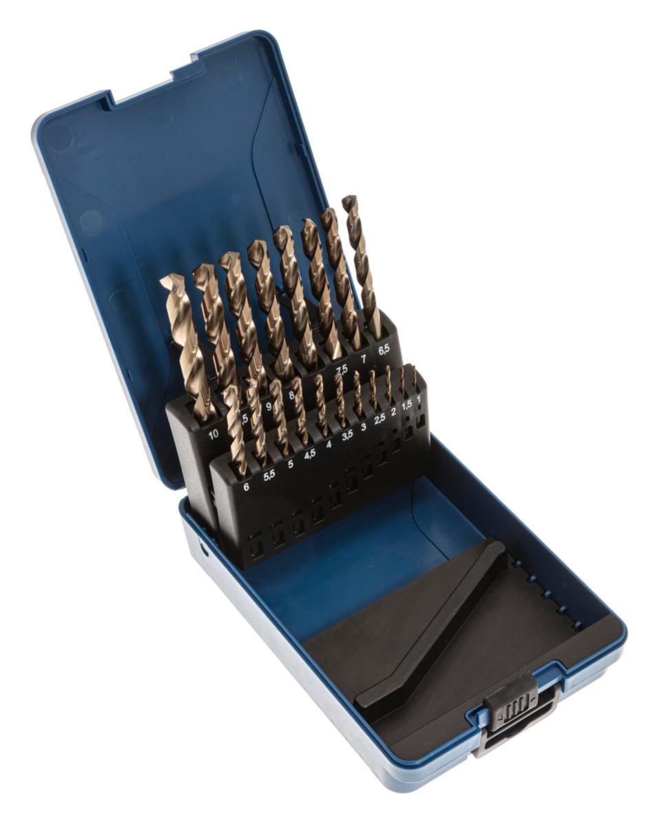 Borrsats Harlingen HSS-CO 1-10 mm 19 st - BORRSATS HSS-COBOLT HARLINGEN 1-10MM 19ST
