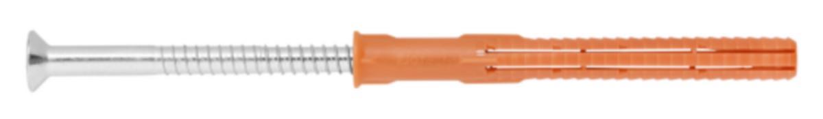 Fasadplugg Sormat SDF-S försänkt fzb - FASADPLUGG FÖRSÄNKT FZB SDF-S 10X80-V-T40 4/FRP