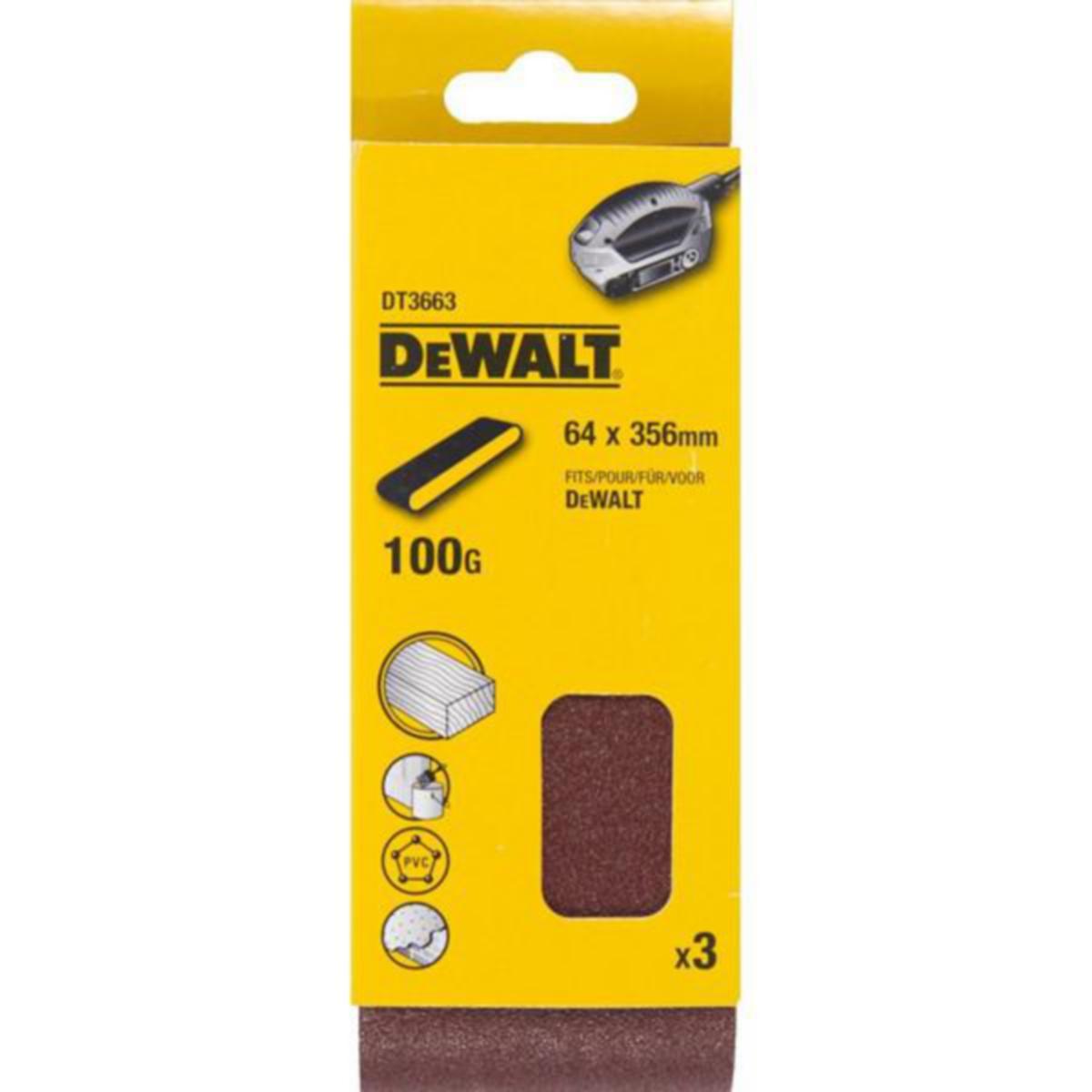 Slipband DEWALT - SLIPBAND 64X356 150 DT3664-QZ DEWALT DT3664-QZ