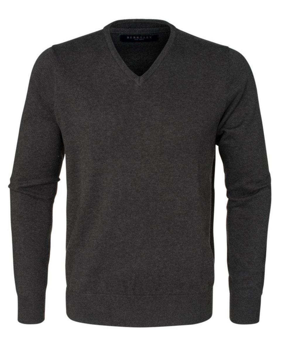 Tröja Brockton 1011 V-neck - TRÖJA BROCKTON V GRÅ 5XL BERKELEY 101193011