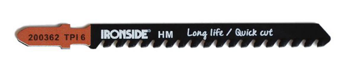 Sticksågblad Ironside T141HM - STICKSÅGBLAD IRONSIDE T141HM 100X8X1.2MM HM 3-PACK