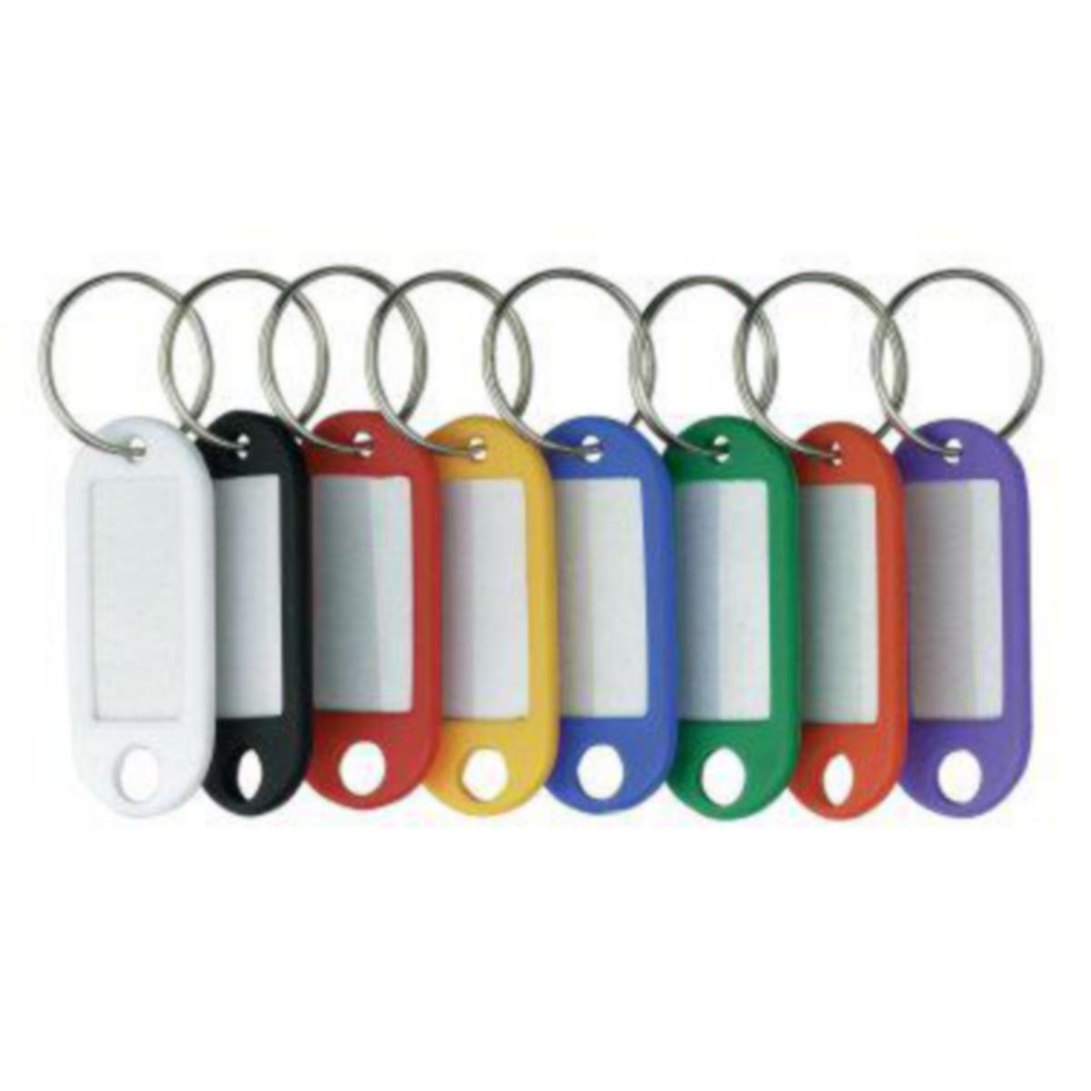 Nyckelbricka plast 8 färger - NYCKELBRICKA PLAST 8 OL. FÄRG COPIAX 8356264